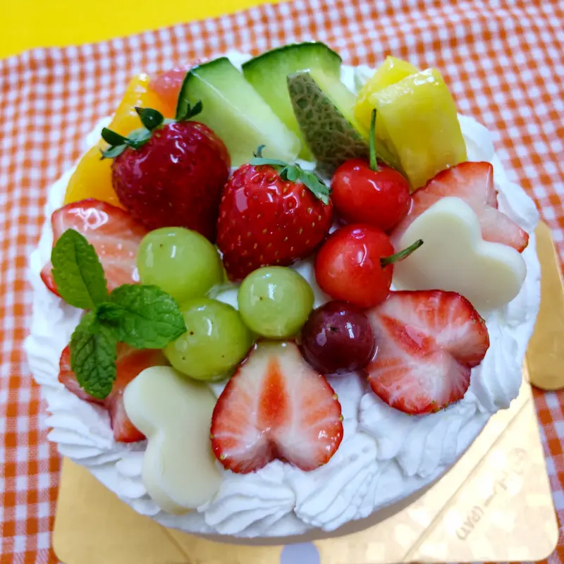 スポンジホールケーキ